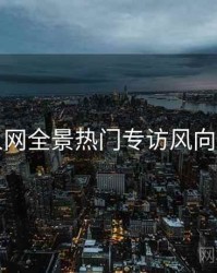 秀人网全景热门专访风向研判