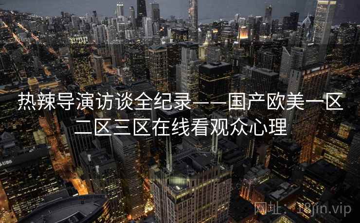 热辣导演访谈全纪录——国产欧美一区二区三区在线看观众心理